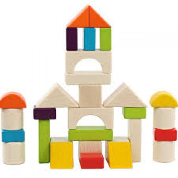 Alternative view of 30 Piece Wooden Blocks With Wooden Box