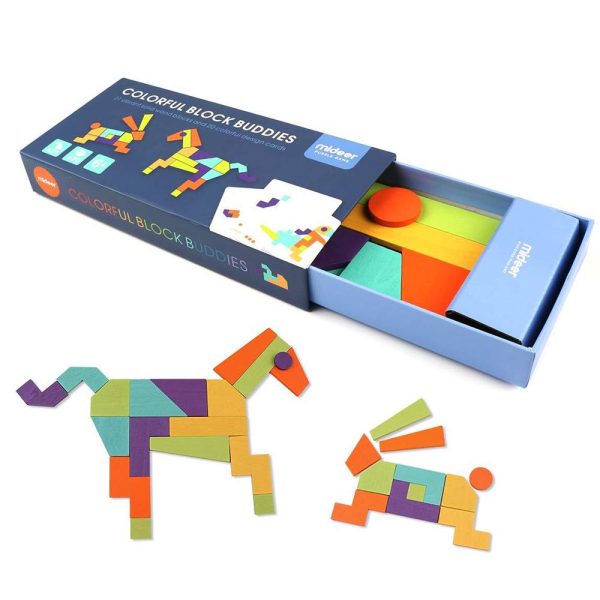 Alternative view of MiDeer Colorful Block Buddies