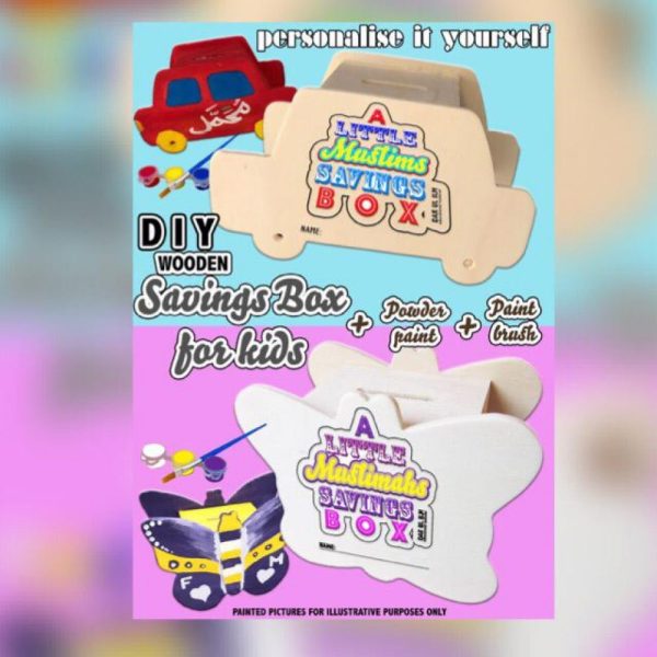 DIY Savings Box Butterfly Or Car