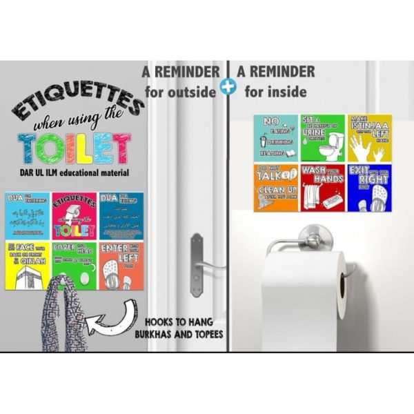 Toilet Etiquettes Reminder Chart
