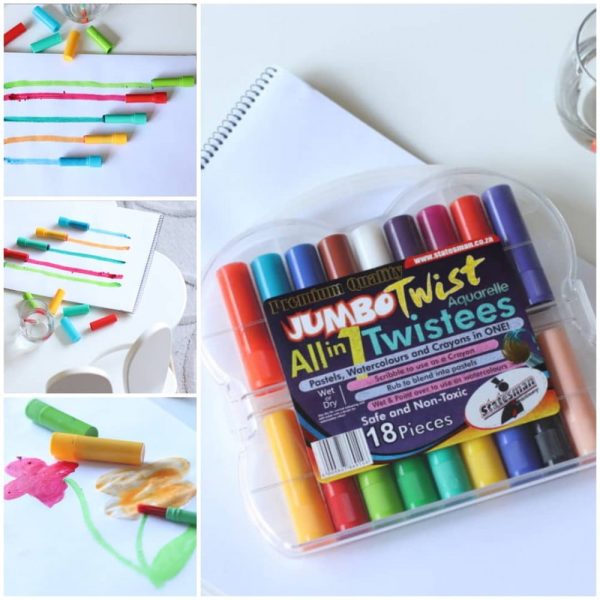 Crayons Jumbo Twist All In One Twistees 18pc