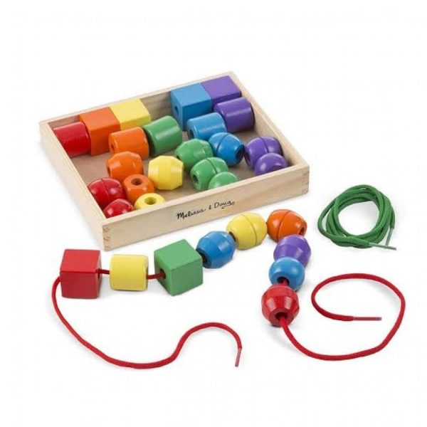 Melissa and Doug Primary Lacing Beads