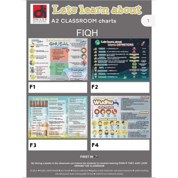 A2 Classroom Charts Lets Learn About Fiqh