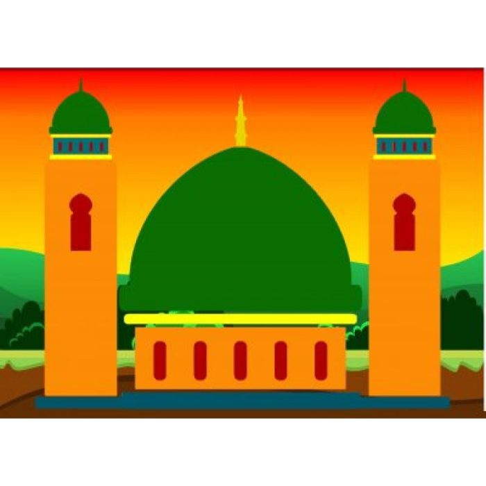Sunset Masjid 12 Pc Puzzle