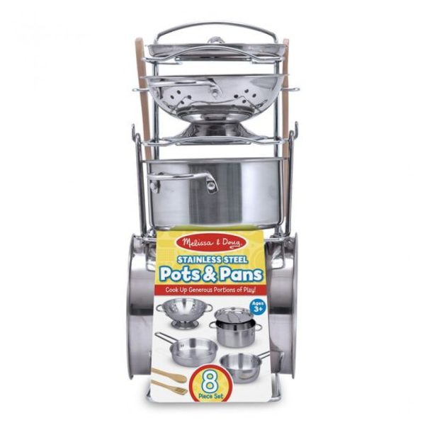 Alternative view of Melissa and Doug Lets Play House Pots And Pans