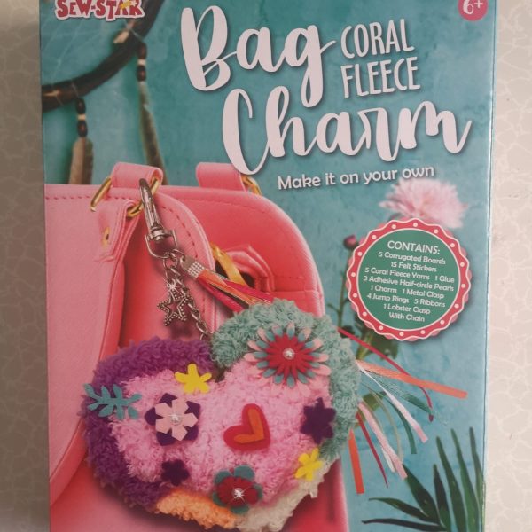 Bag Coral Fleece Charm