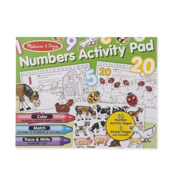 Melissa and Doug Number Activity Pad