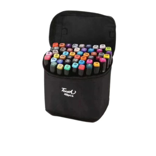48 Piece Double sided markers