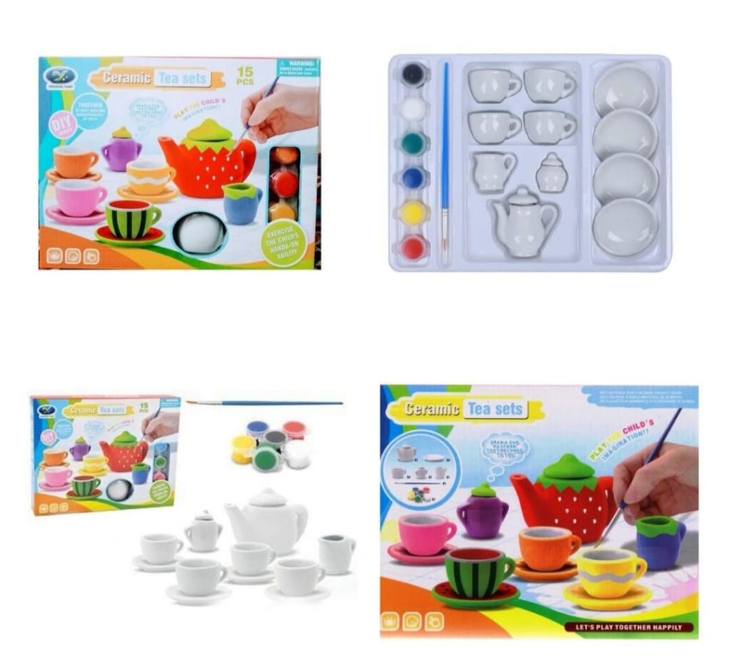 Paint Your Own Mini Tea Set - Image 2