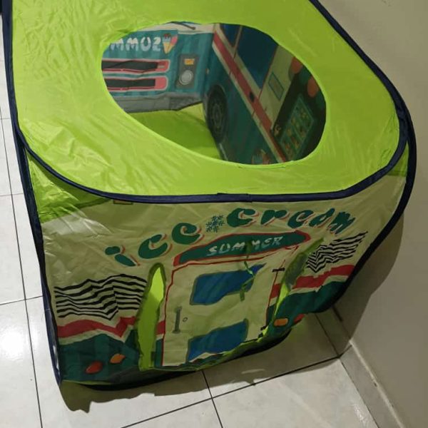 Alternative view of Ice Cream Bus Tent