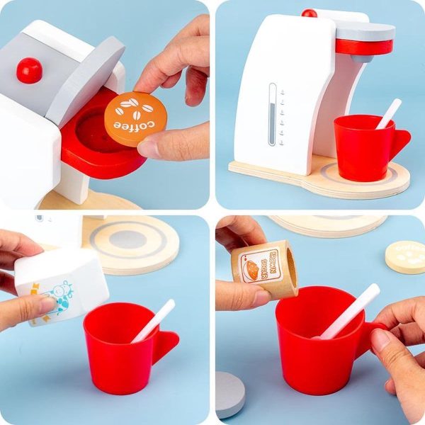 Alternative view of Wooden Coffee Machine