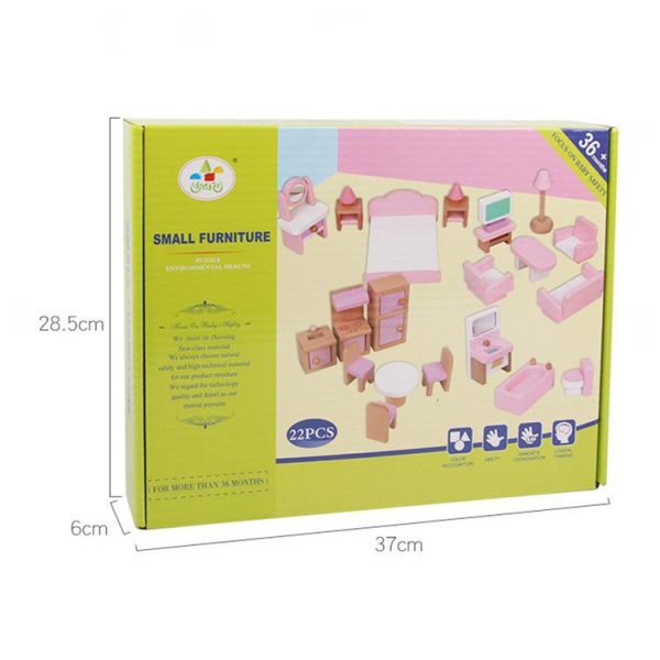 Alternative view of Dollhouse Furniture Set