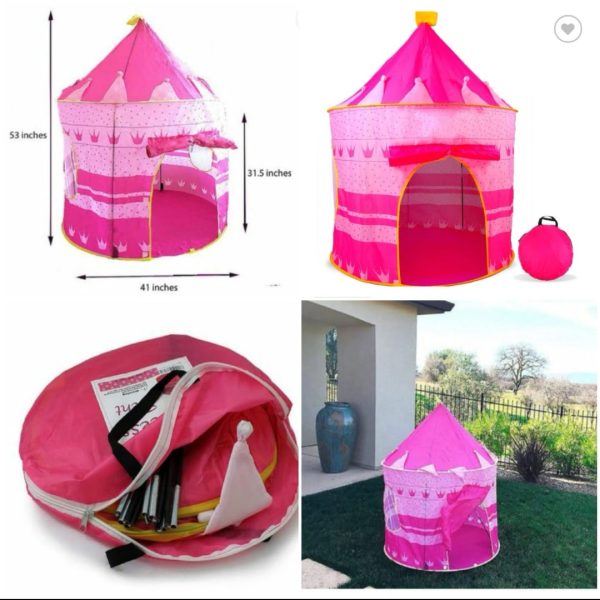 Alternative view of Princess Playtent