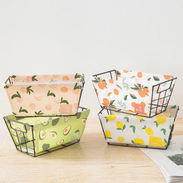 Fabric Desktop Storage Baskets