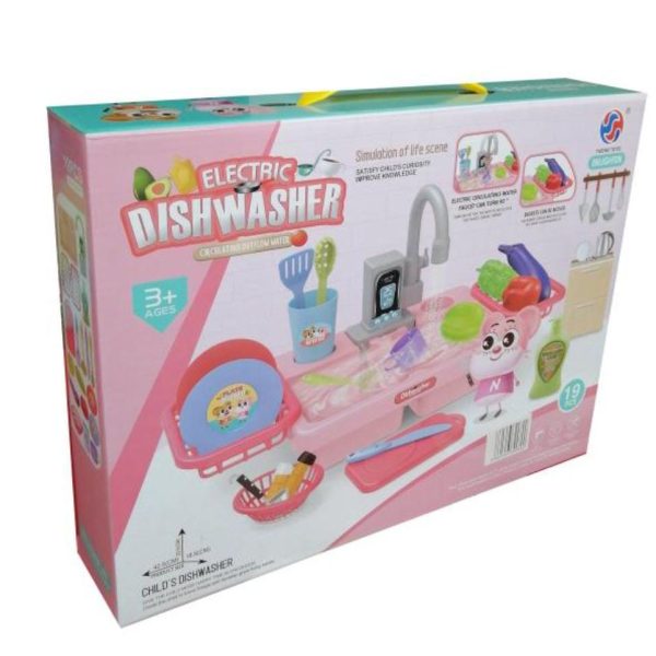 Alternative view of Pretend Play Wash Up Kitchen Sink