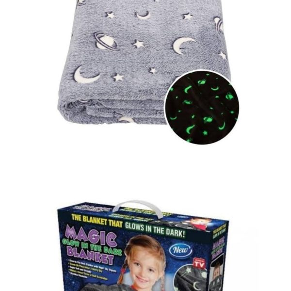 Glow in the Dark Blanket - Grey