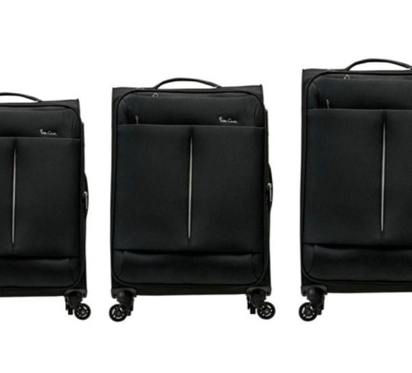 3 Piece Pierre Cardin Ultralite Set - Black