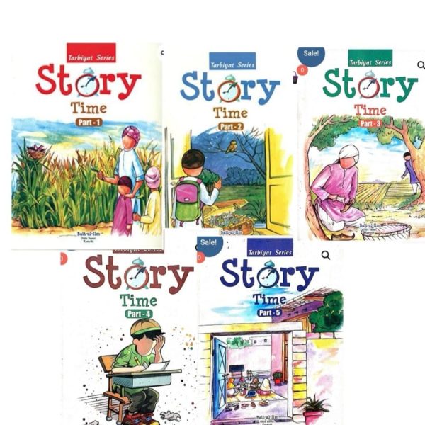 Tarbiyat Series Story Time 5 Part Kids Book Set