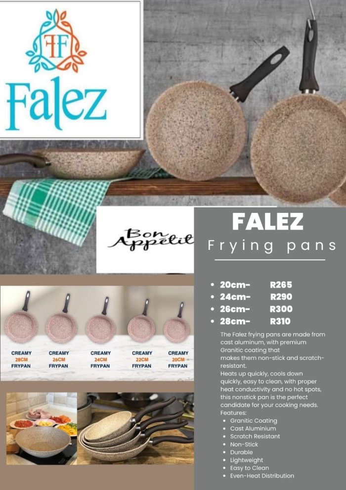 Falez Granitec Creamy Brown Frying Pan-20cm - Image 2