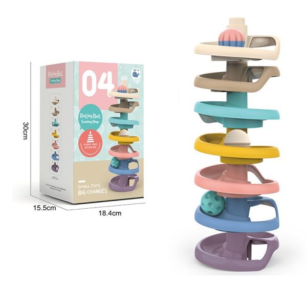 Rolling Ball Stacking Rings
