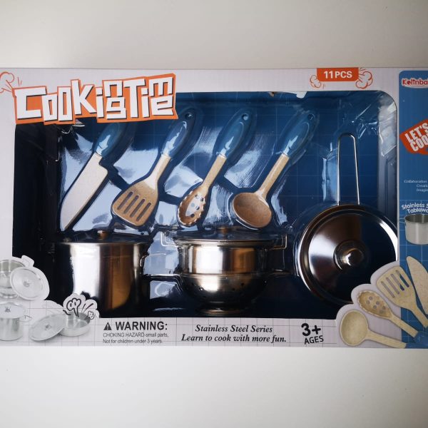 Stainless Steel Pot Set with Accessories