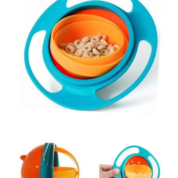 Alternative view of Non Spill Toddler Gyro Bowl