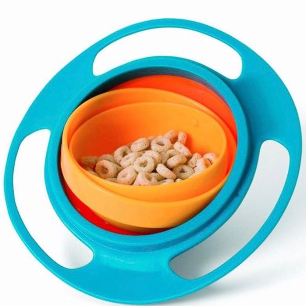 Non Spill Toddler Gyro Bowl