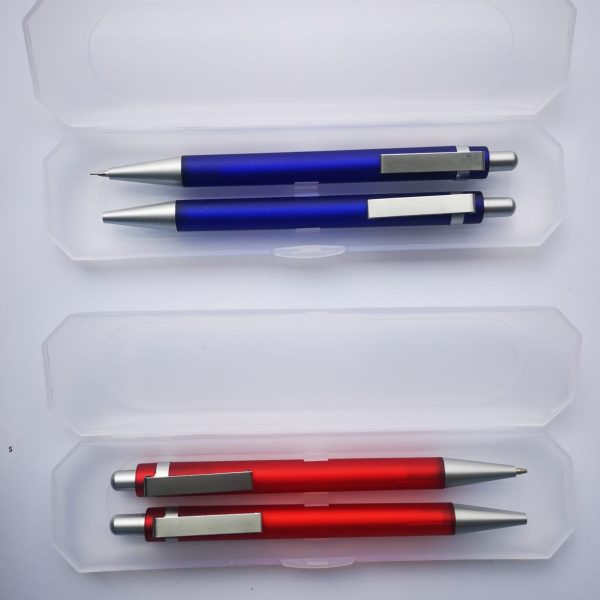 Pen and Clutch Pencil Set in a Case 