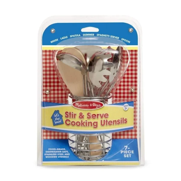 Melissa and Doug cooking utensils