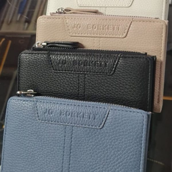 Alternative view of Jo Borkett Pebbled Compact Wallet