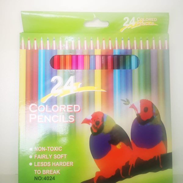 24 Coloured Pencils