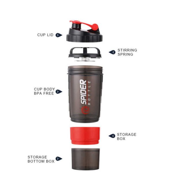 Alternative view of Protein Spider Shaker Bottle 500ml