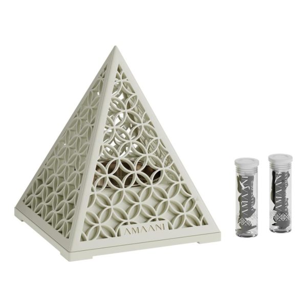 Alternative view of Amaani Pyramid Bakhoor Set