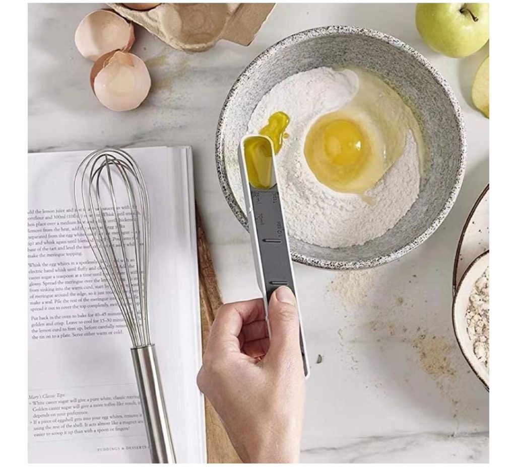 Multi-Gear Compact Adjustable Measuring Spoon
