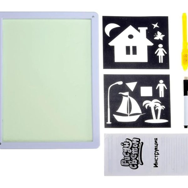 Alternative view of Glowing Painting 2 in 1 Drawing Board