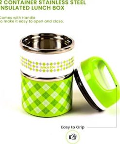 Alternative view of STAINLESS STEEL LUNCH BOX 2 LAYER.