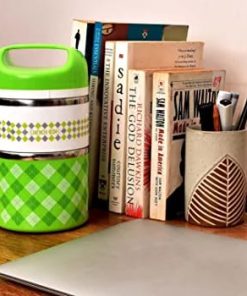 STAINLESS STEEL LUNCH BOX 2 LAYER.