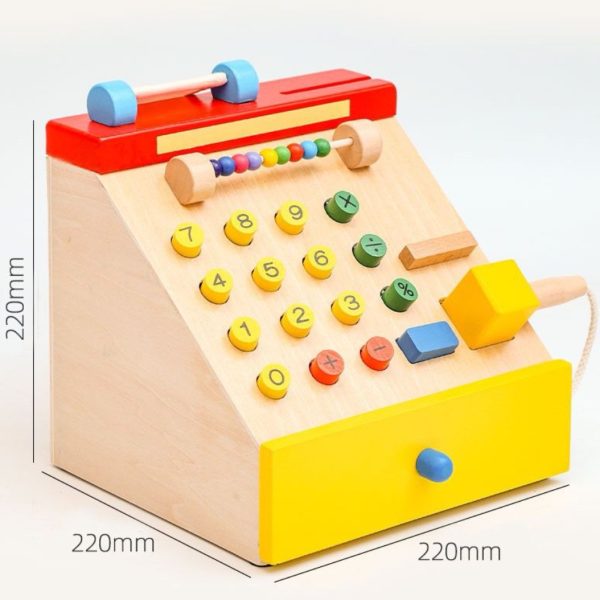 Alternative view of Wooden Cash Register