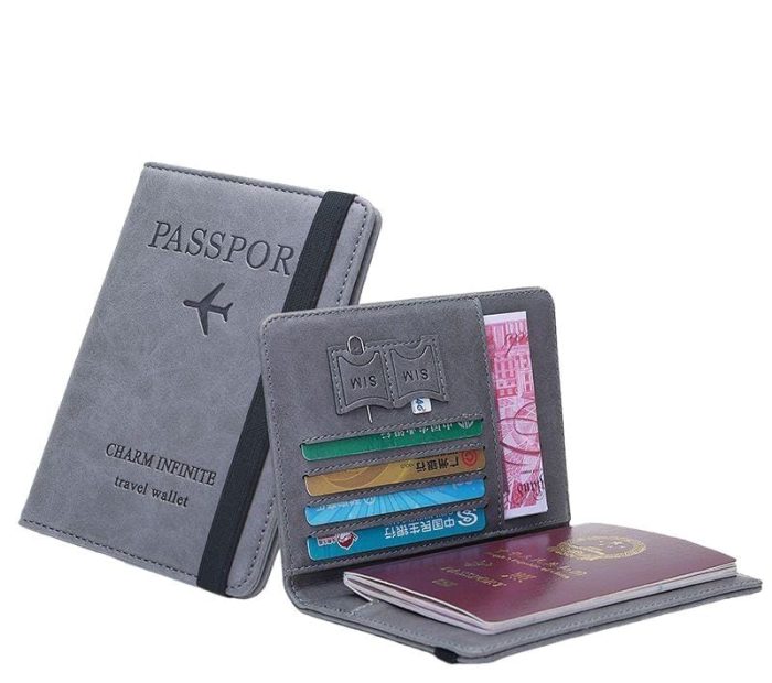 Infinite Travel Passport Holder with RFID Protection