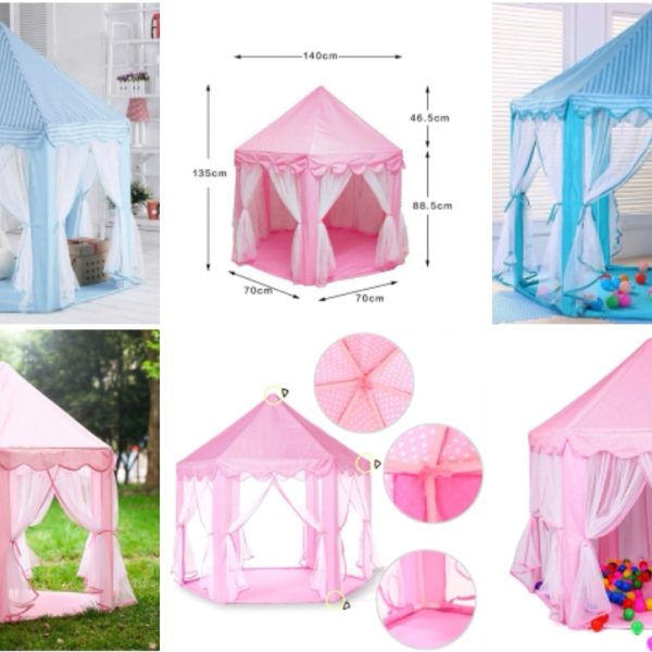 Alternative view of Kids Prince Princess Castle Play Tent