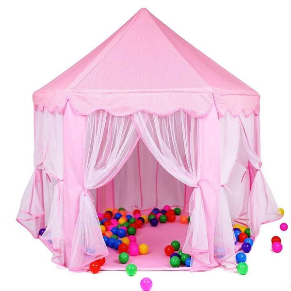 Kids Prince Princess Castle Play Tent
