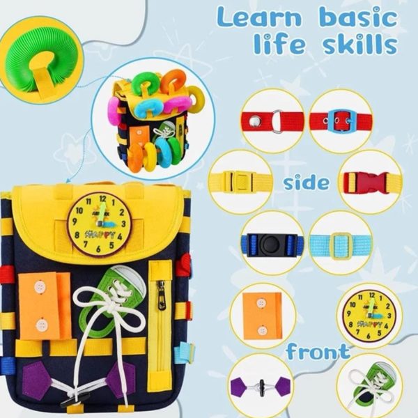 Sensory Toddler Backpack