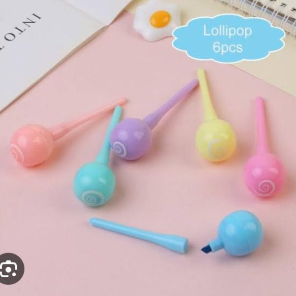 Alternative view of Lollipop Highlighters
