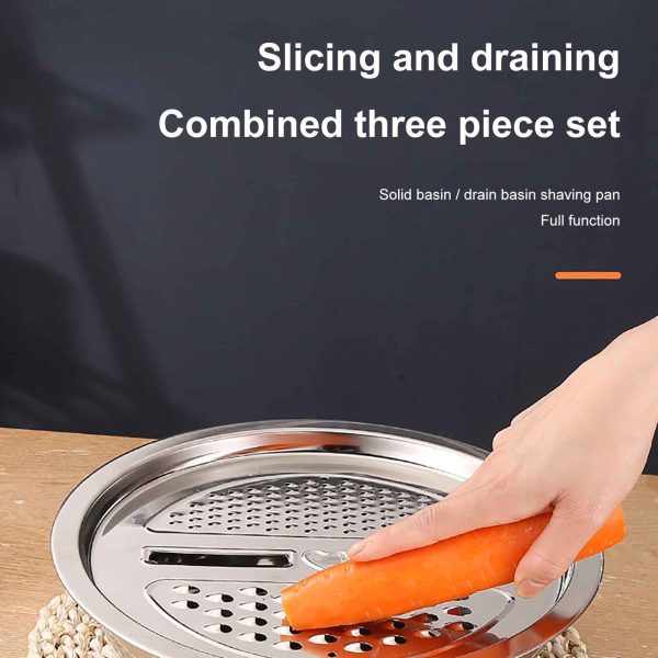 Alternative view of Multifunctional 3 In 1 Vegetable Slicer