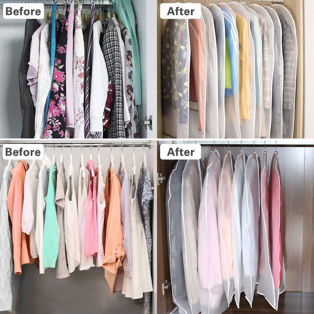 Dustproof Garment Dress Suit Coat Cover - Image 2