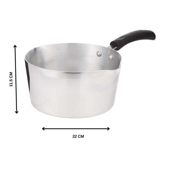 Alternative view of 4 Litre Aluminium Milk Pan