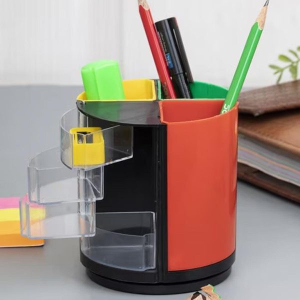 Table Top Plastic Pen Stand