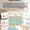 Trace and Colour the Arabic Alphabet
