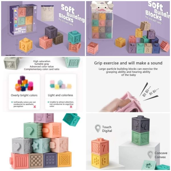 Soft Building Blocks Set