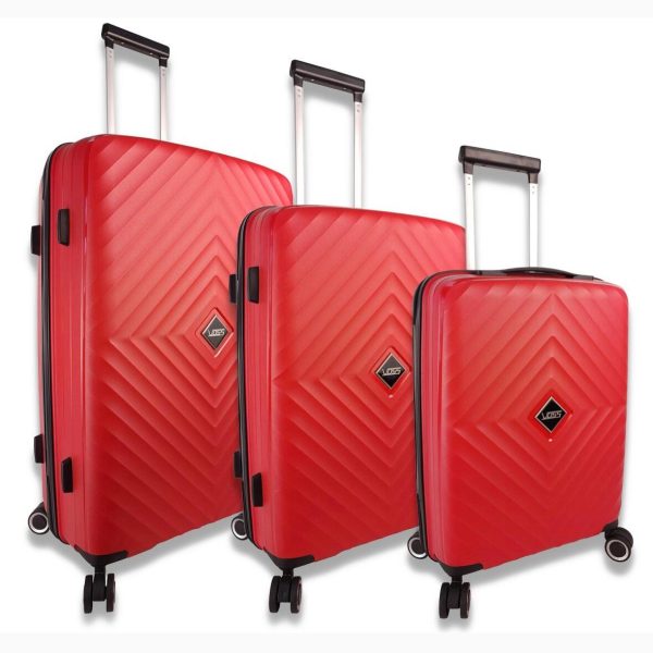 Alternative view of VOSS 3 PIECE LUGGAGE SET